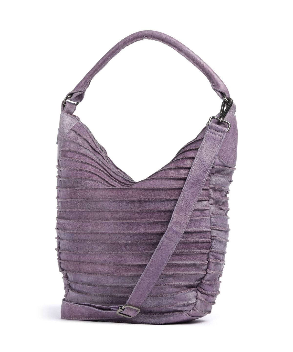 FredsBruder Bestseller Riffeltier S Hobo bag lavender