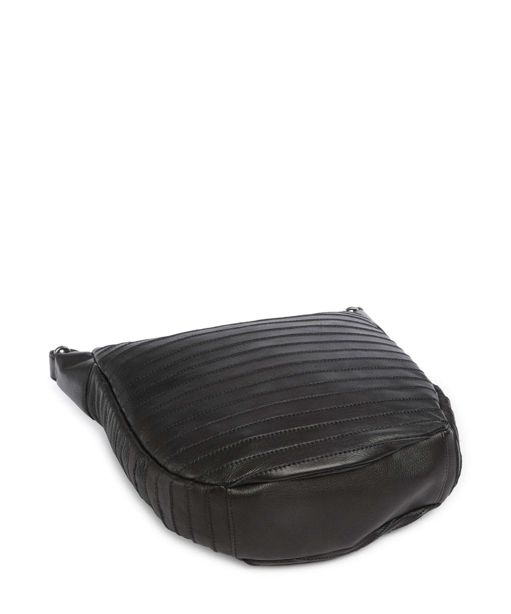 FredsBruder Bestseller Gürteltier S Hobo bag black