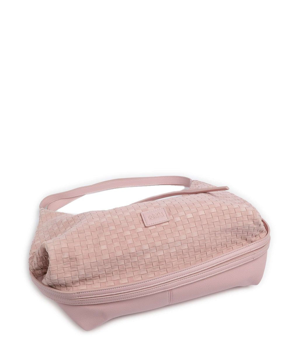 FredsBruder Weave Harmony Hobo bag blush