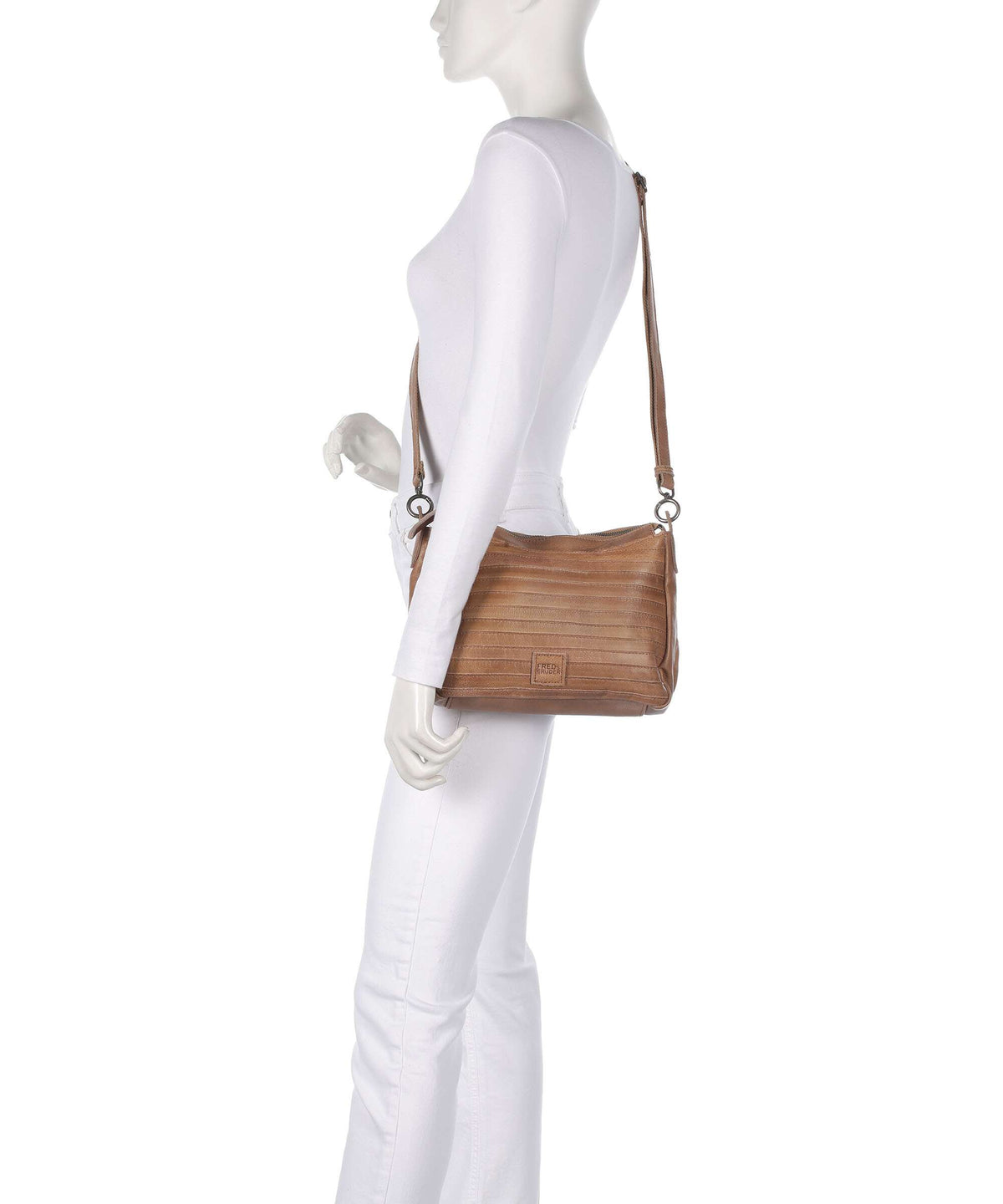 FredsBruder Bestseller Crossbody bag caramel