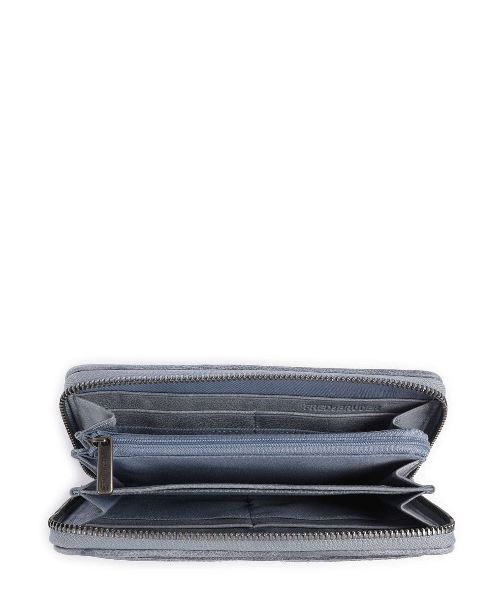 FredsBruder Bestseller Riffel Big Total Wallet sky blue