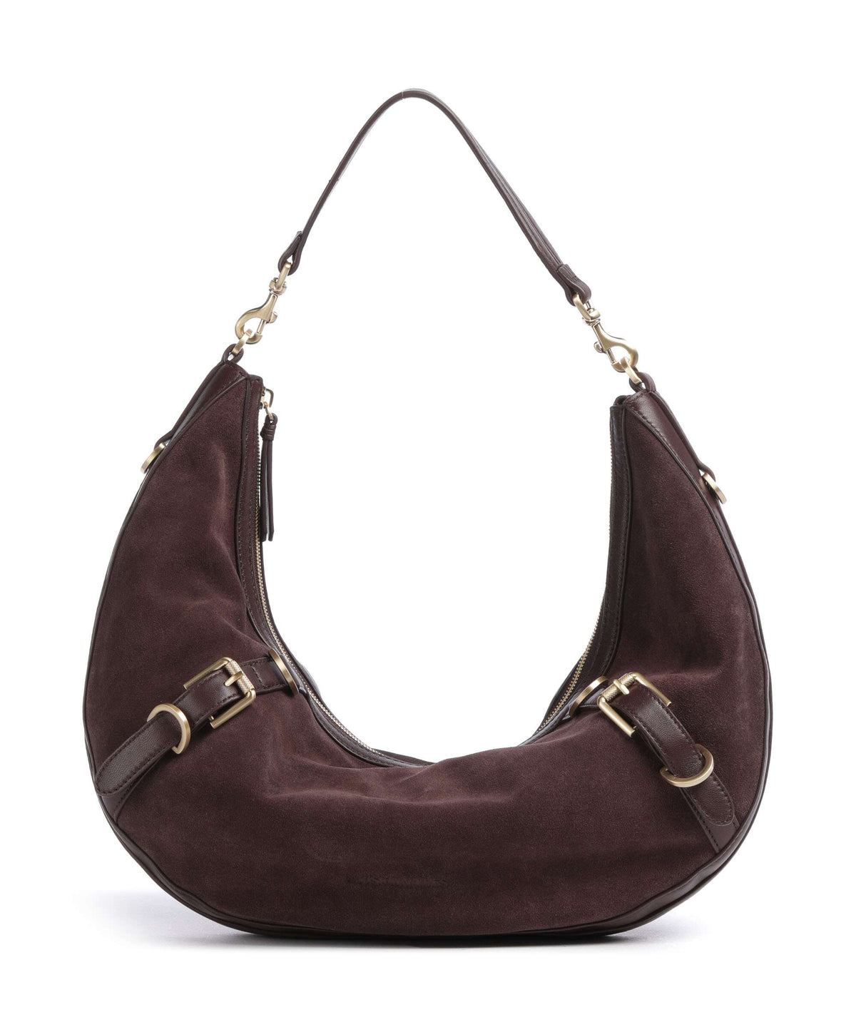 Les Visionnaires Enya Cozy Hobo bag vinyard red