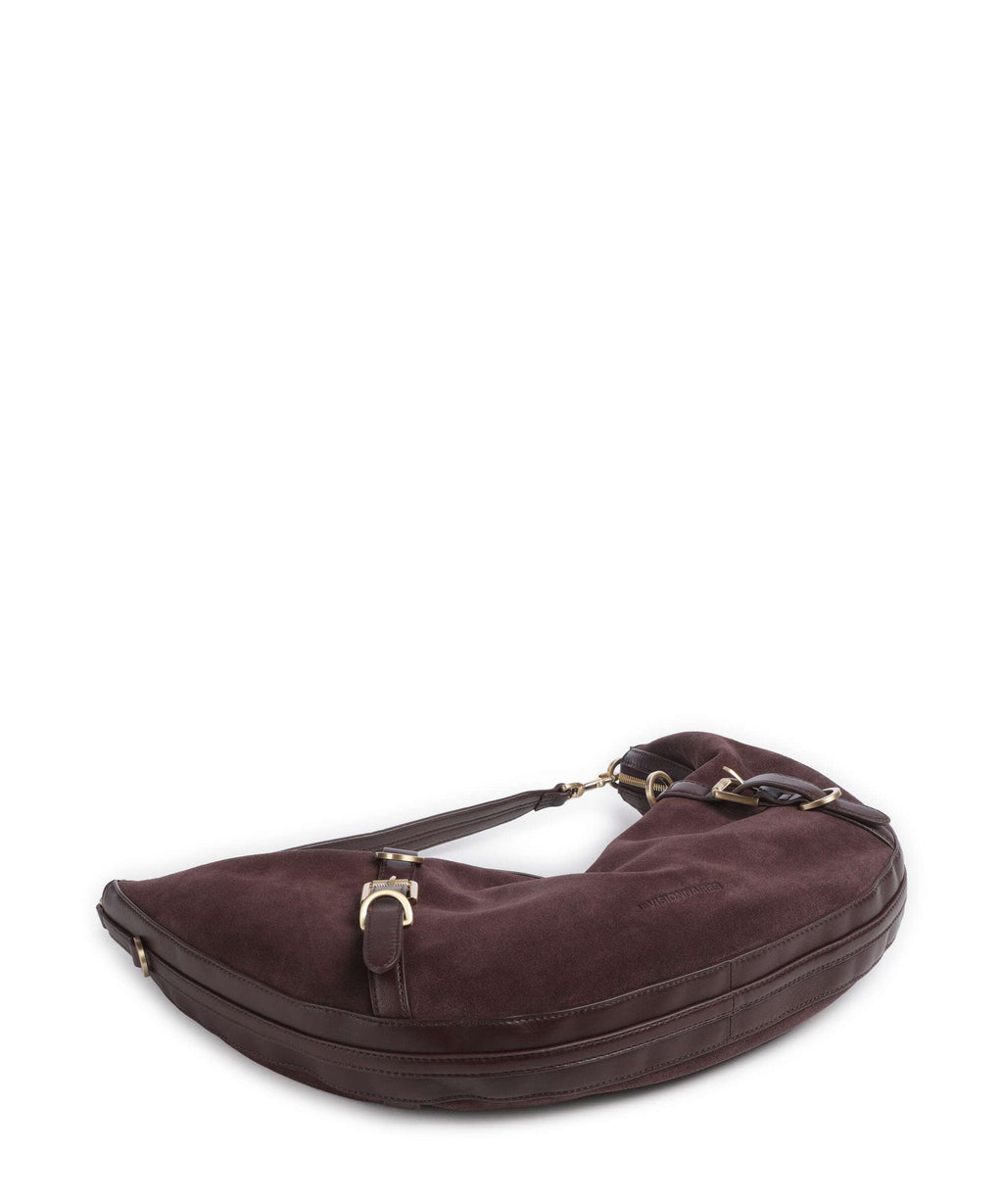 Les Visionnaires Enya Cozy Hobo bag vinyard red