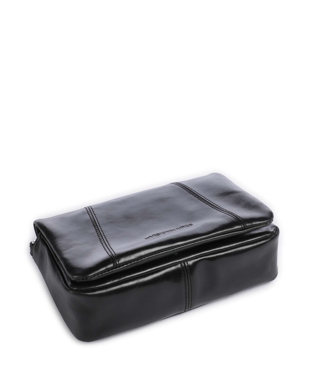 Les Visionnaires Mila Icon Crinkle Crossbody bag black