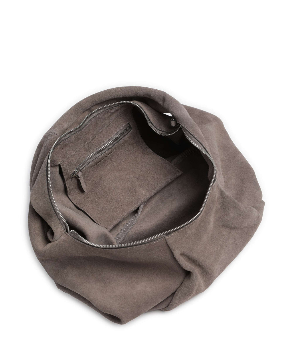 Les Visionnaires Greta Essential Cozy Hobo bag dimgrey