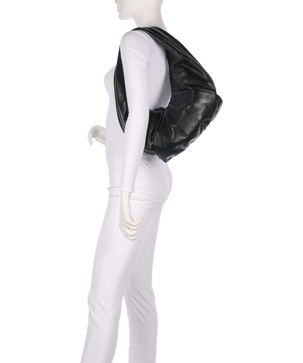 Les Visionnaires Greta Essential Silky Hobo bag black