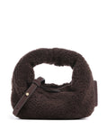 Les Visionnaires Greta Teddy Micro Crossbody bag pecan
