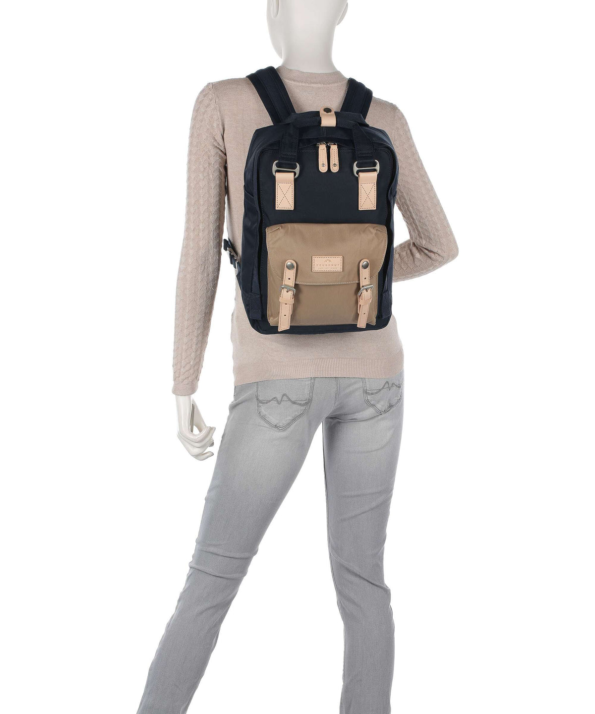 Doughnut Macaroon Backpack slate green/yellow