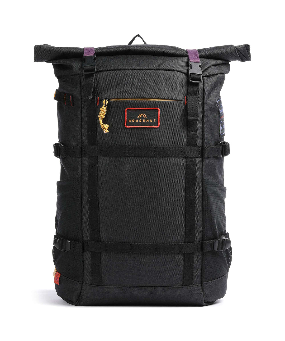 Doughnut Happy Camper Paratrooper Backpack black
