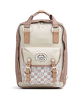 Doughnut Kaleido Macaroon Backpack mushroom checked