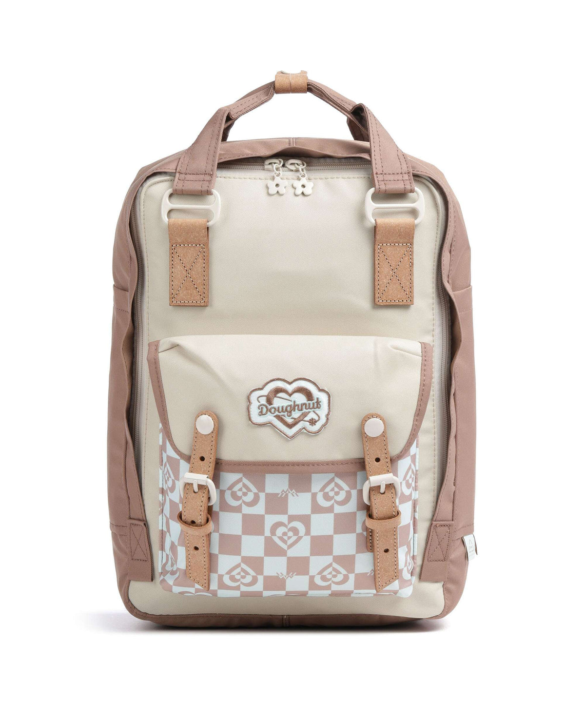 Doughnut Kaleido Macaroon Backpack mushroom checked