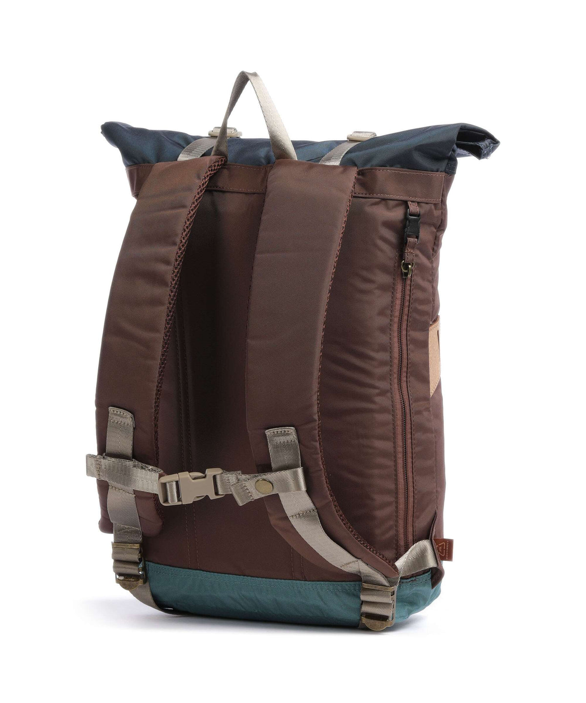 Doughnut Jungle Christopher Small Rolltop backpack brown