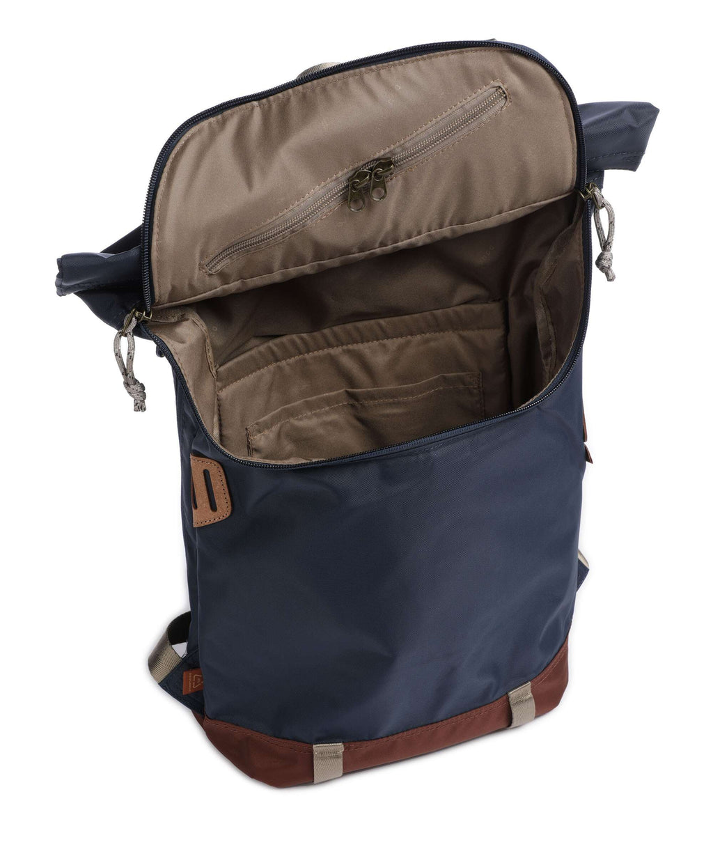 Doughnut Jungle Christopher Small Rolltop backpack navy