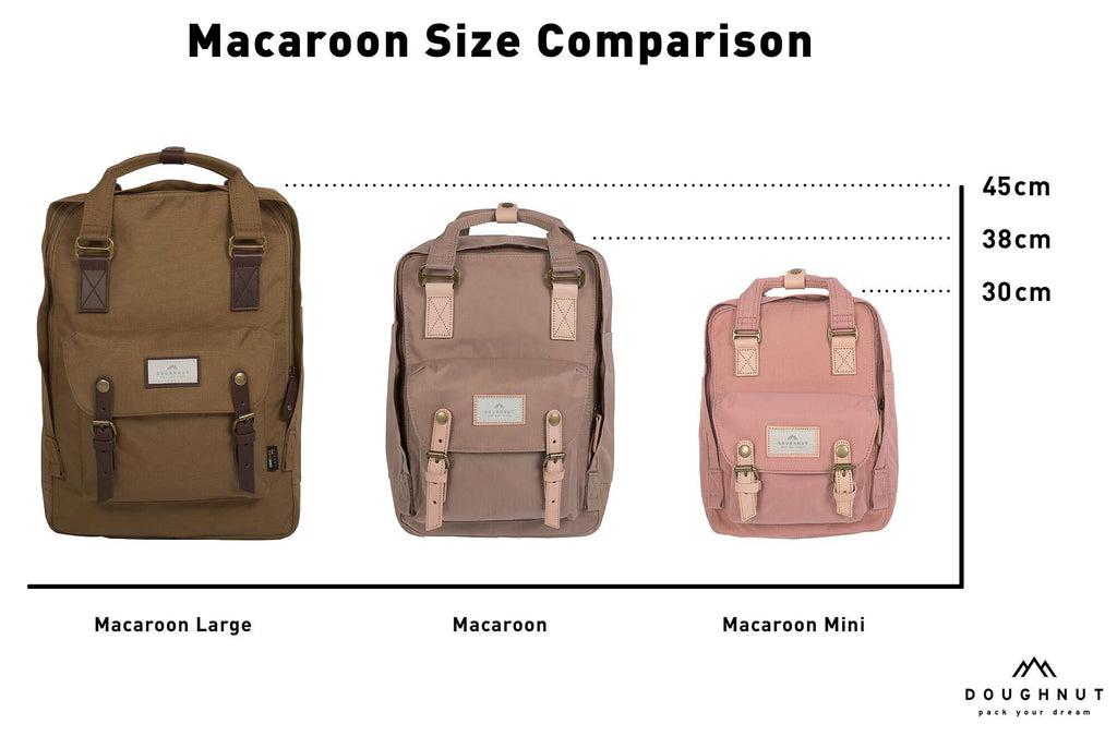 Doughnut Reborn Macaroon Large Backpack wine
