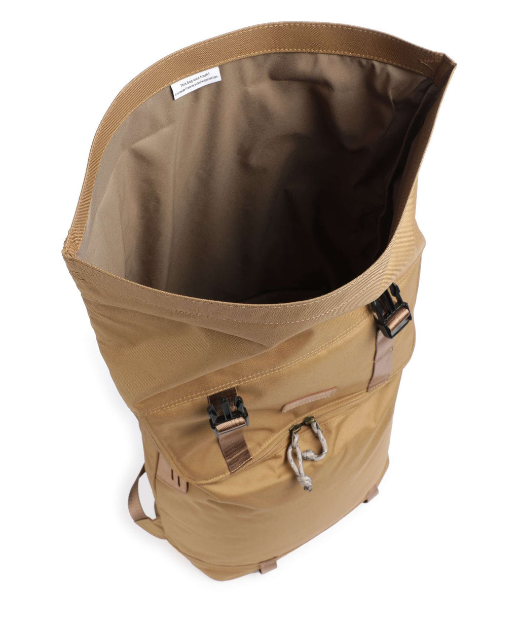 Doughnut Reborn Christopher Rolltop backpack camel