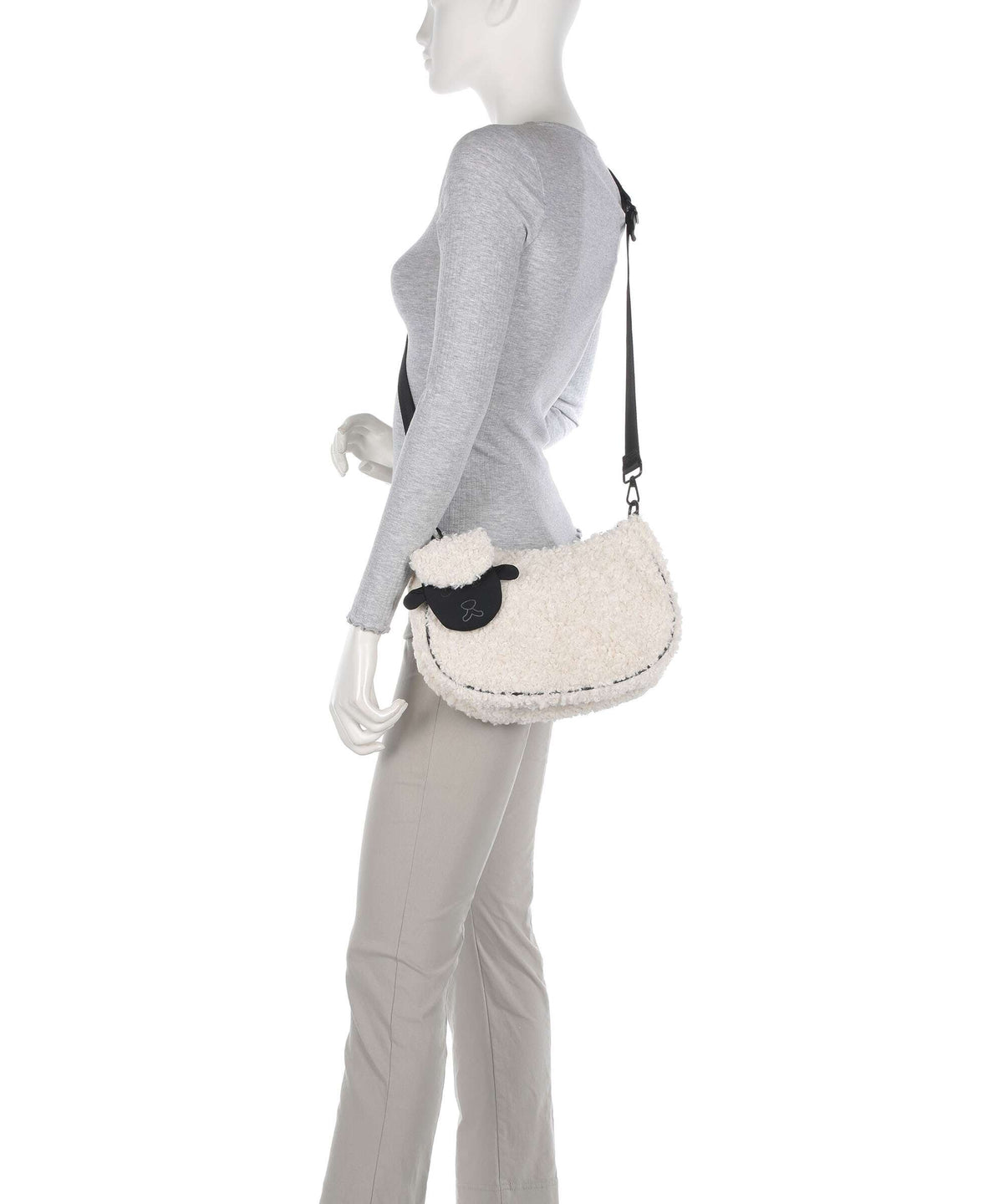 Doughnut Fairies & Friends Crossbody bag white/black