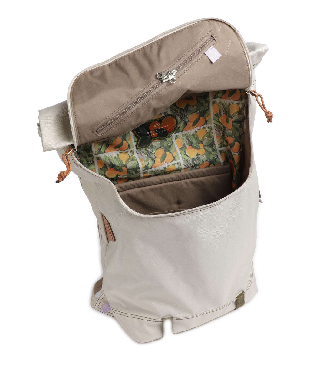 Doughnut Denise Peter Christopher Rolltop backpack stone