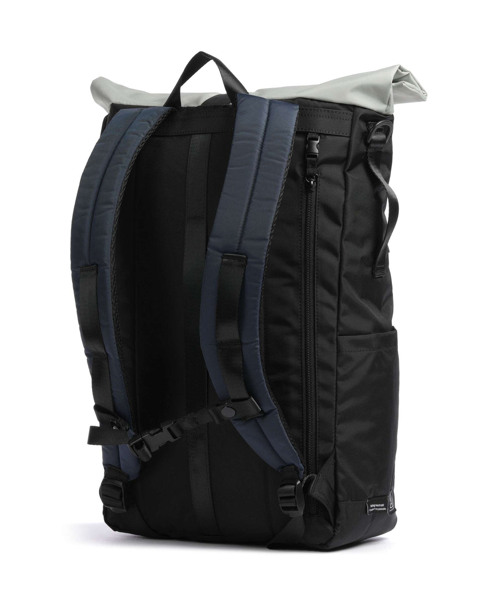Doughnut Go Wild Jetpack Rolltop backpack navy/grey