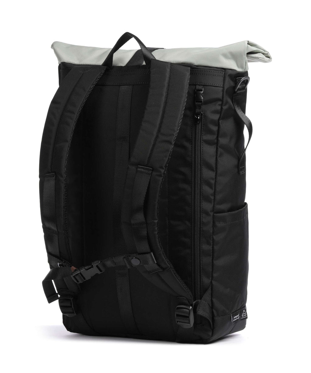 Doughnut Go Wild Jetpack Rolltop backpack grey/brown