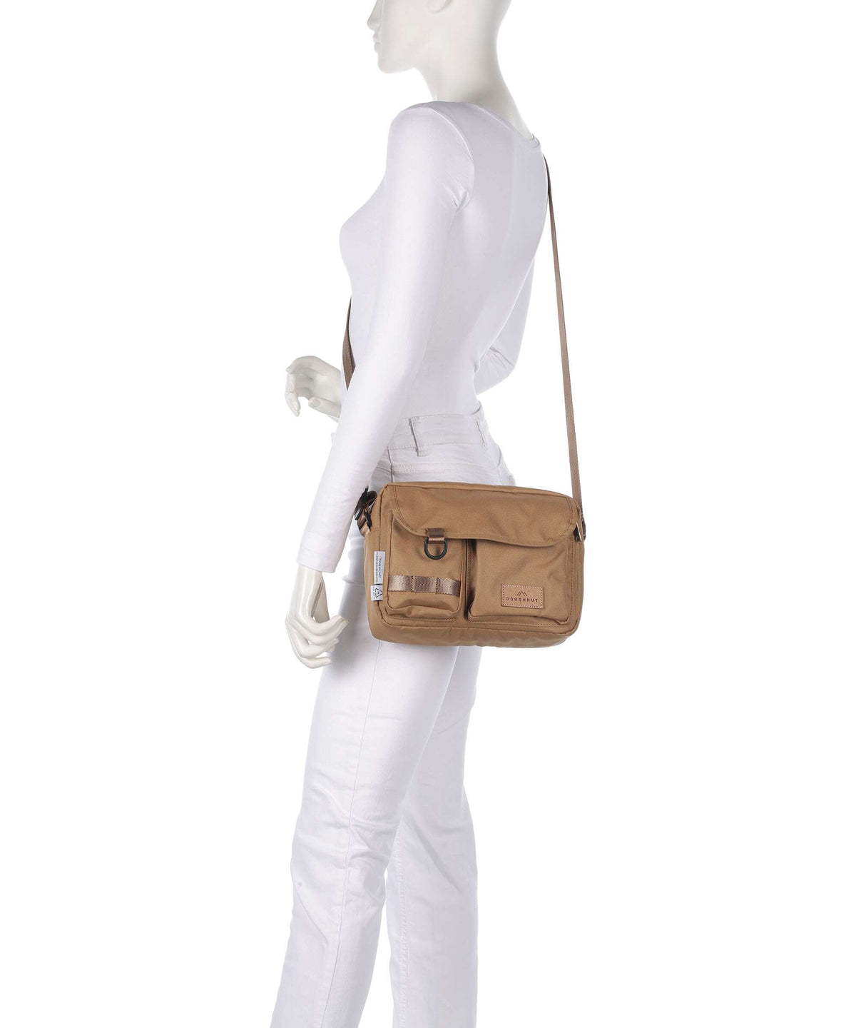 Doughnut Reborn Mission Lite Crossbody bag camel