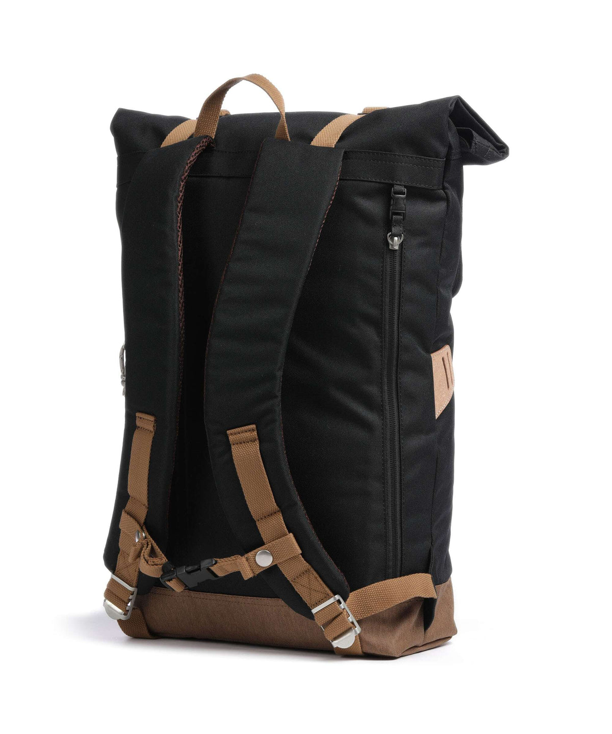 Doughnut Christopher Rolltop backpack black/khaki