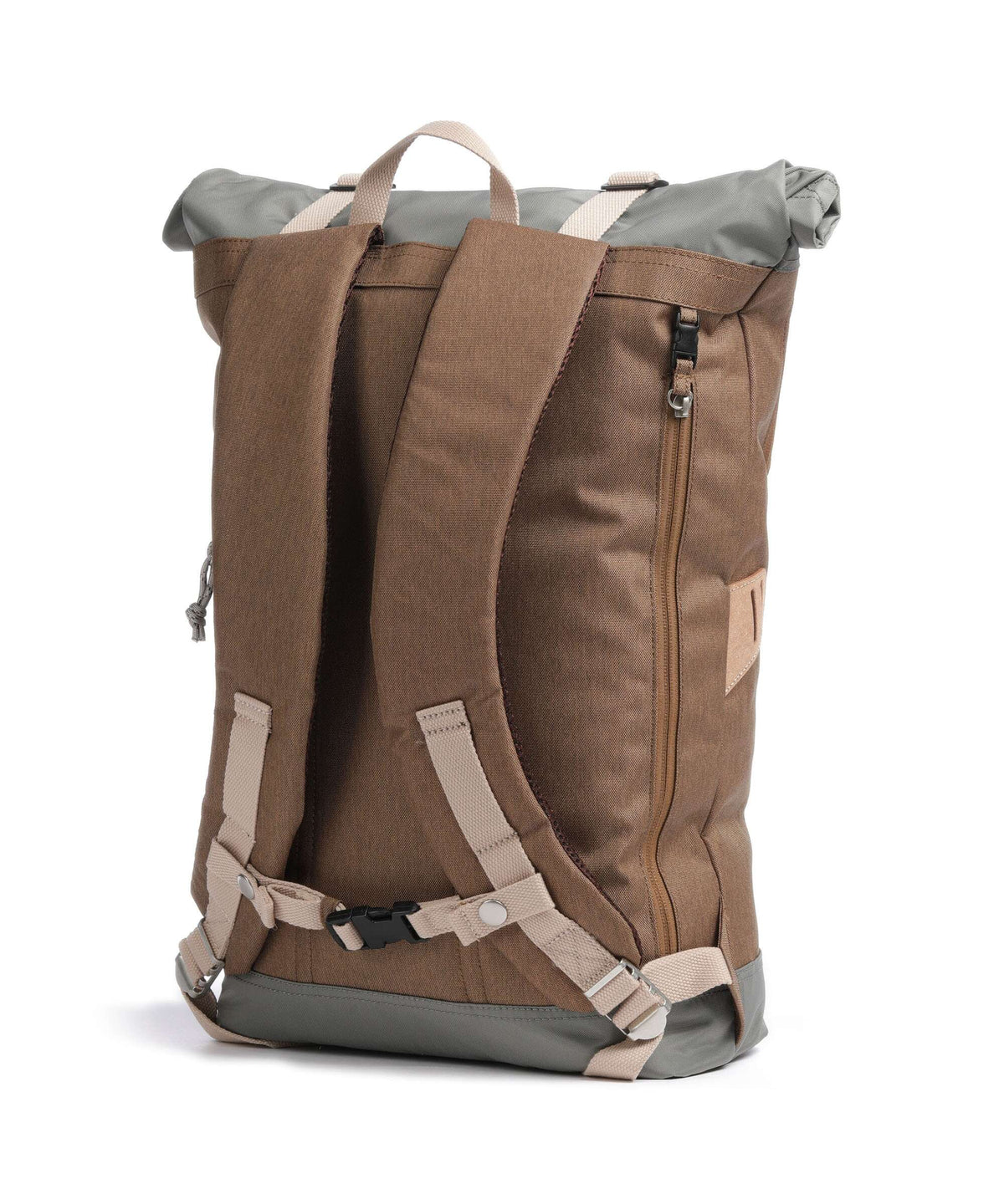 Doughnut Christopher Rolltop backpack khaki/grey
