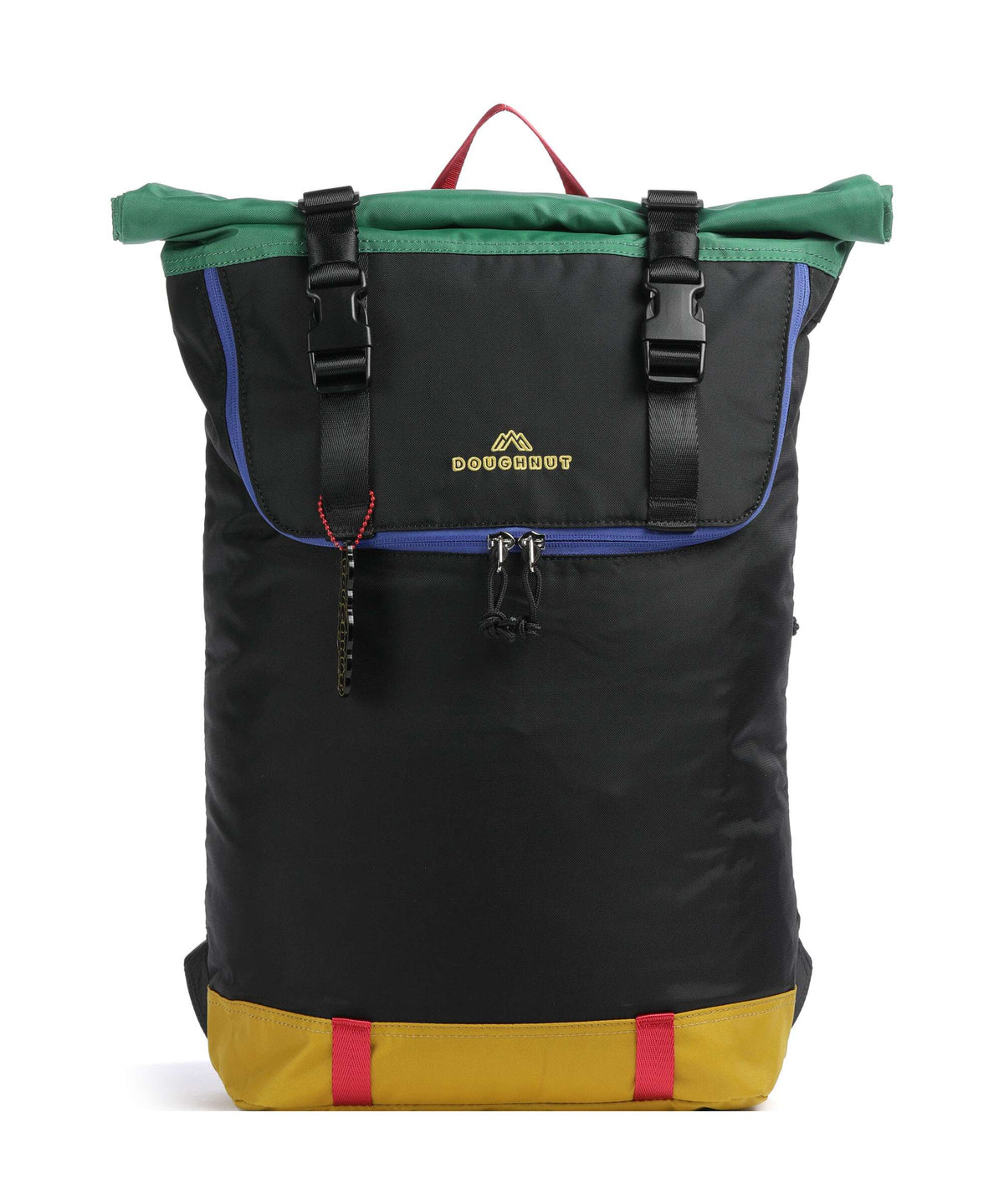 Doughnut Street Cruise Christopher Rolltop backpack black
