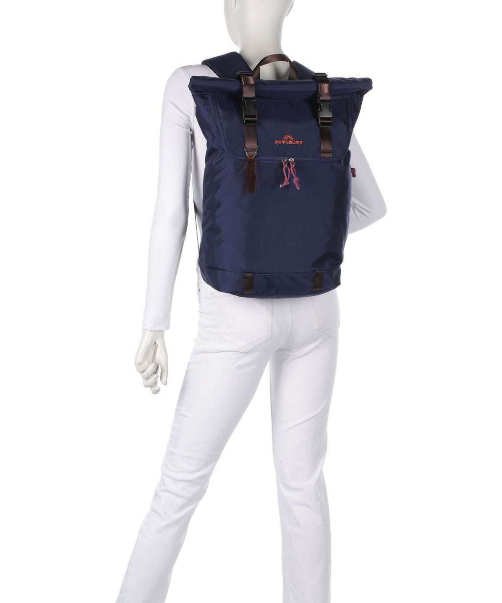 Doughnut Street Cruise Christopher Rolltop backpack navy