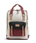 Doughnut Reborn Macaroon L Backpack stone/wine
