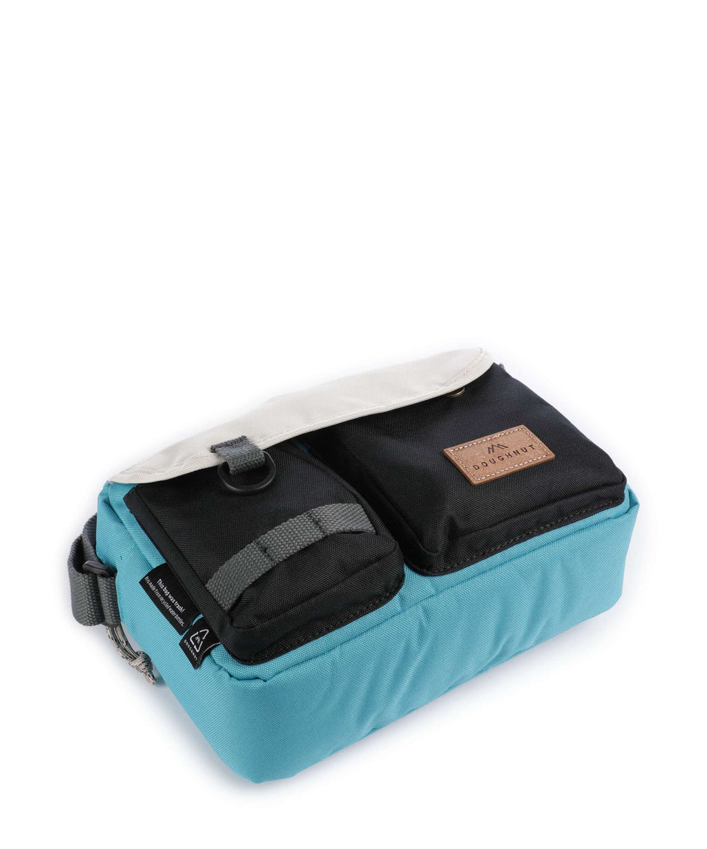 Doughnut Reborn Mission Lite Crossbody bag lagoon/stone