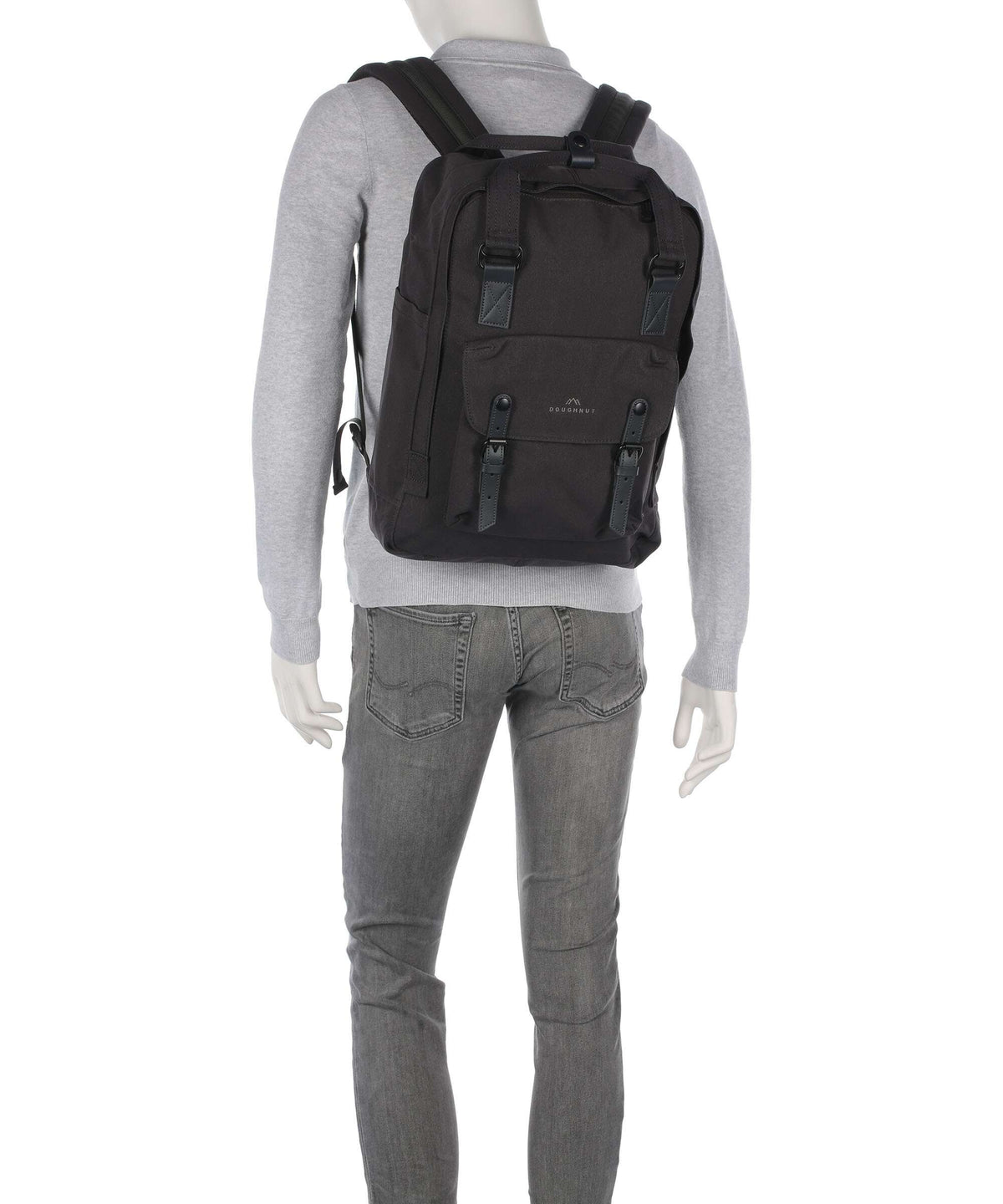 Doughnut Mediative Macaroon Large Backpack ground