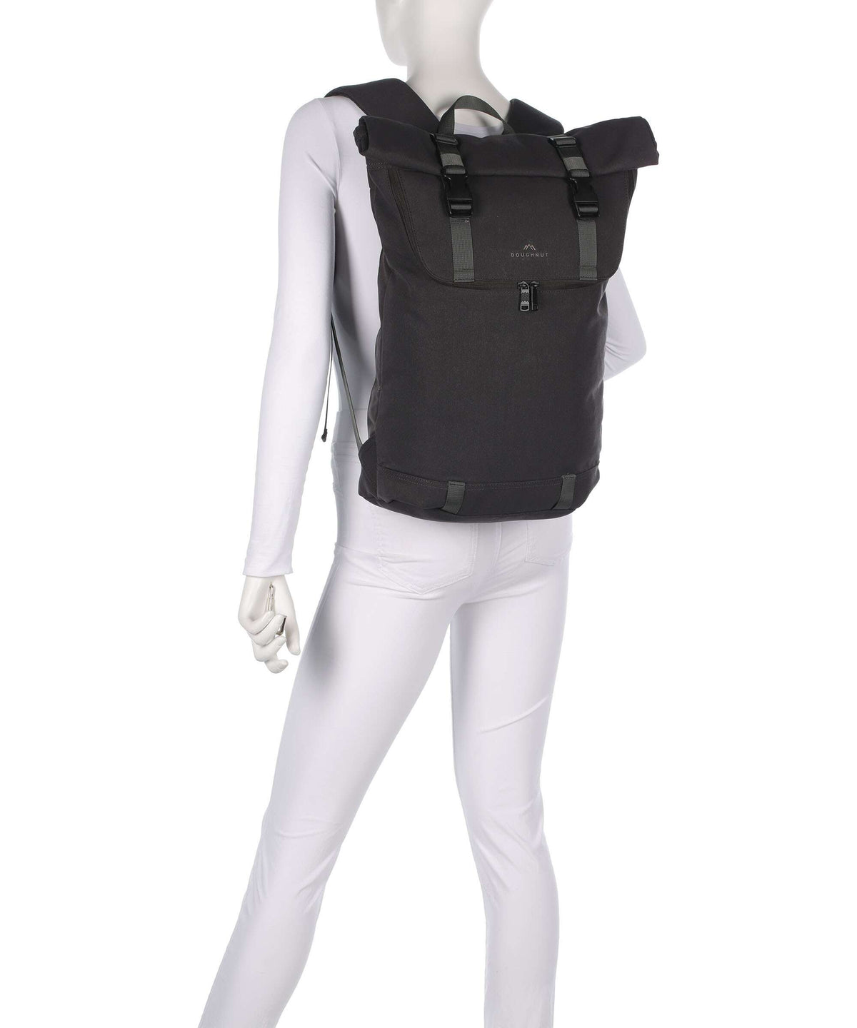 Doughnut Mediative Christopher Rolltop backpack midnight blue