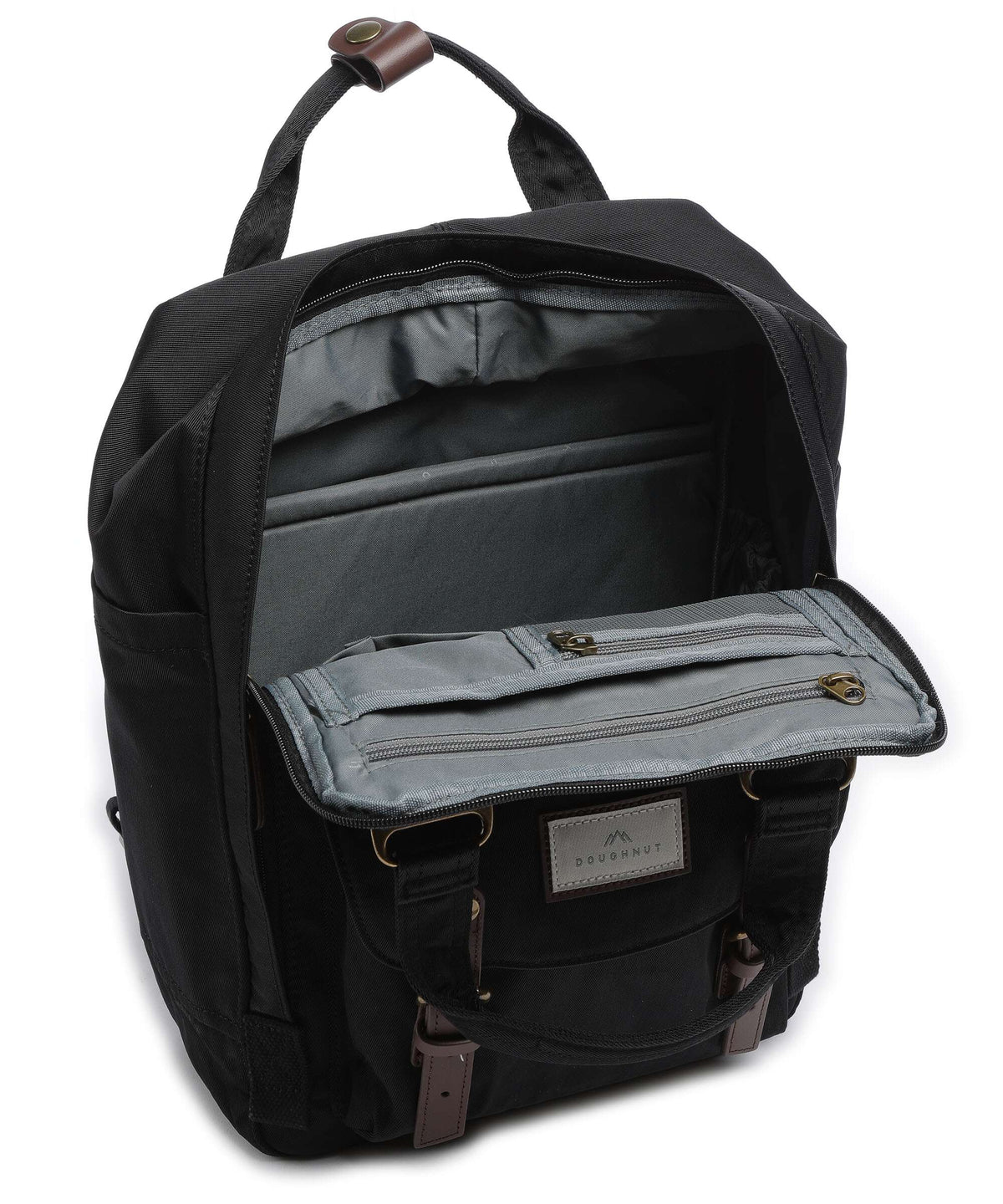 Doughnut Macaroon Backpack black
