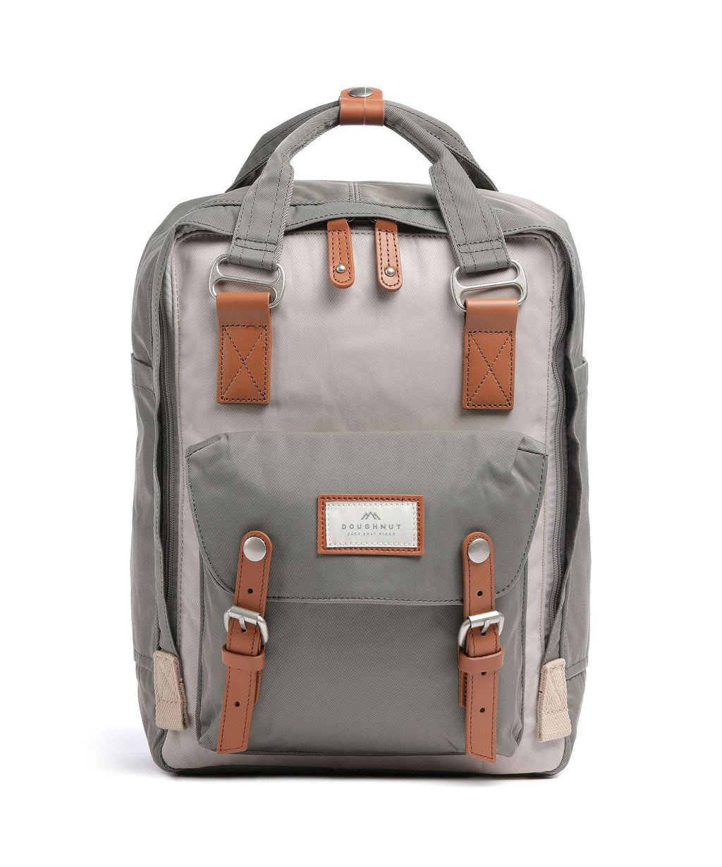 Doughnut Macaroon Backpack ivory/light grey