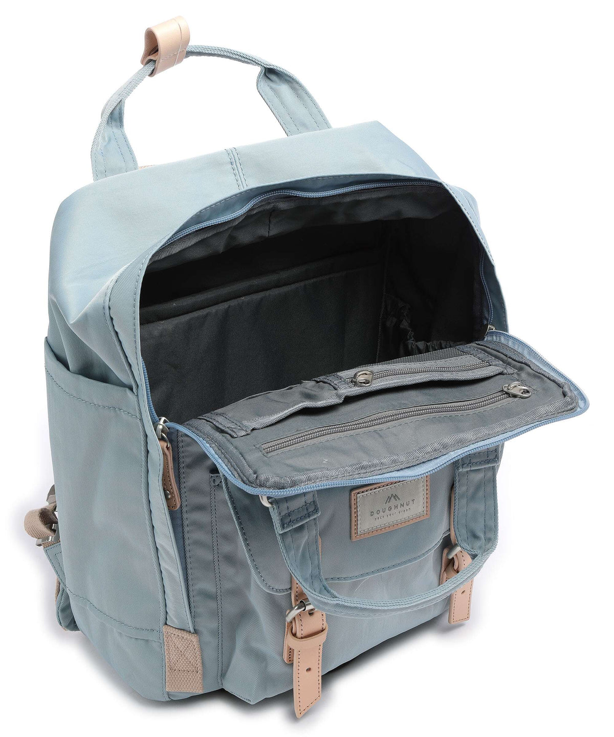 Doughnut Macaroon Backpack light blue