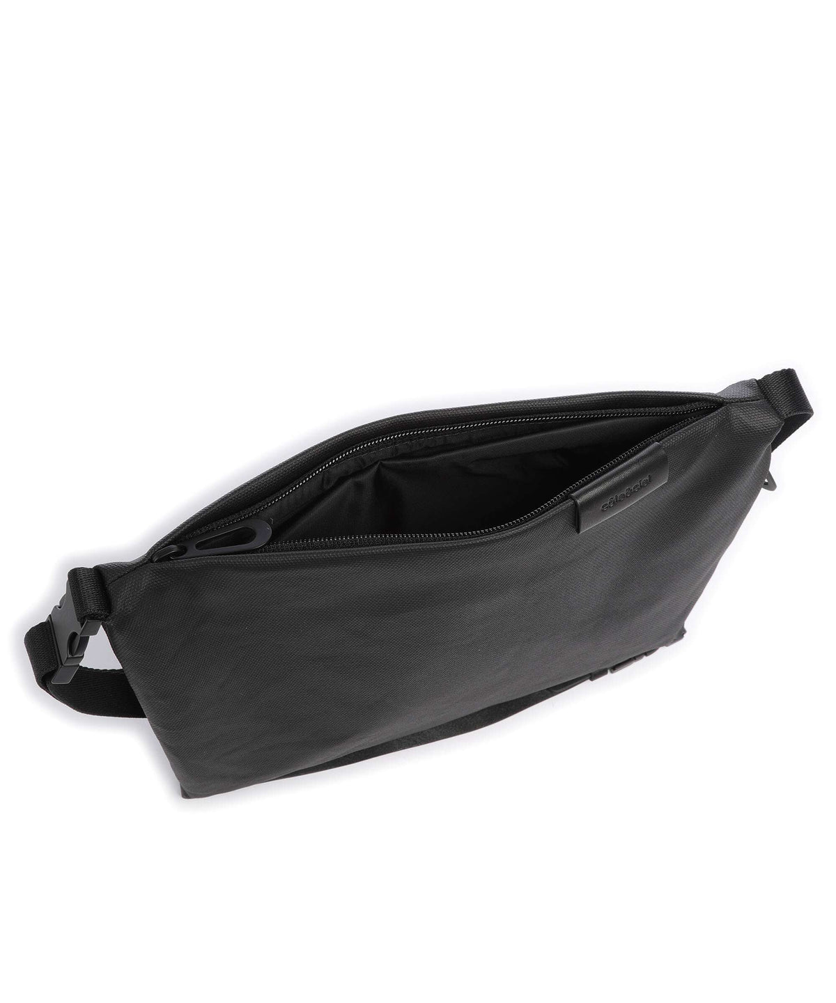 Côte&Ciel Coated Canvas Inn Medium Briefcase black