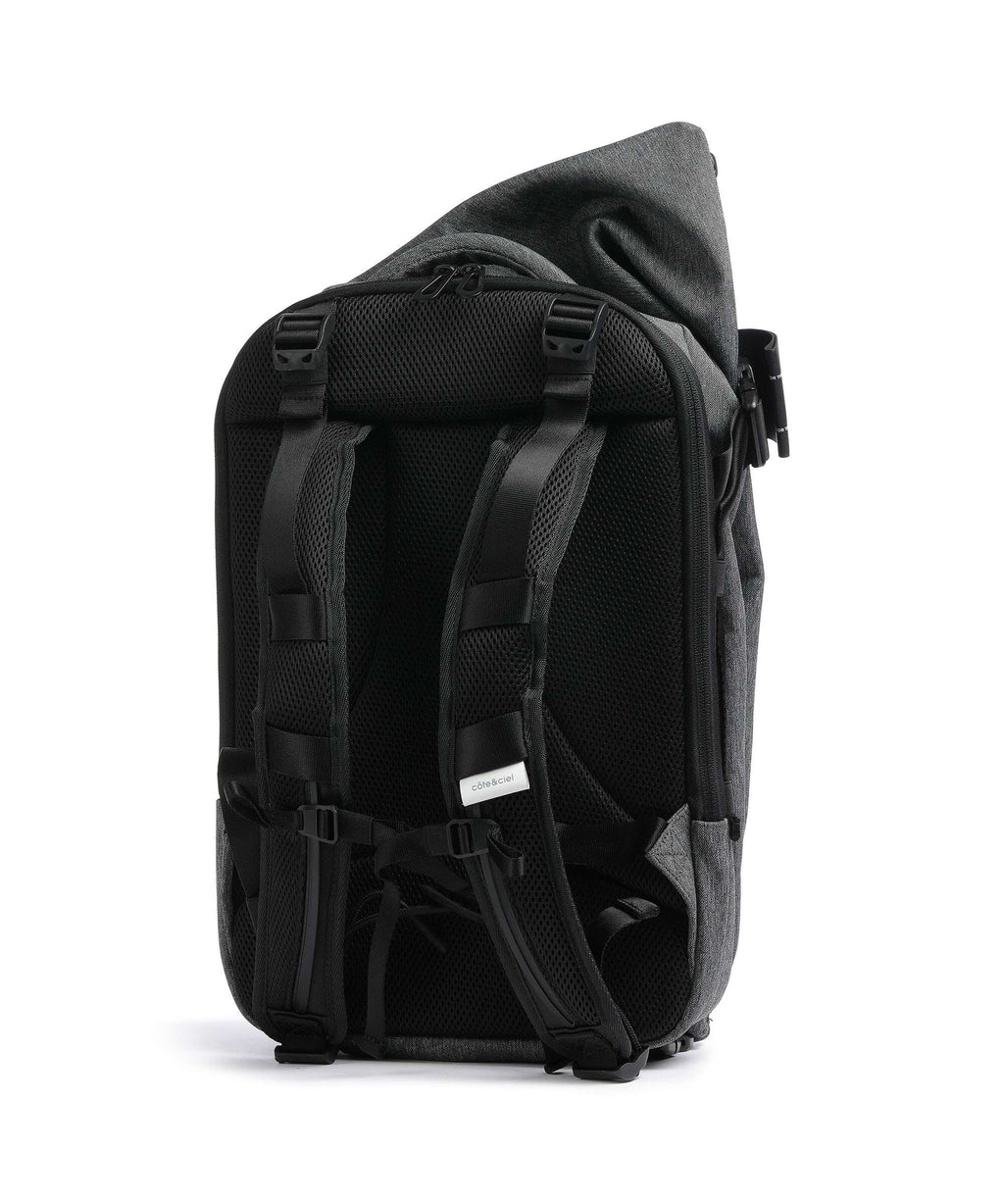 Côte&Ciel Isar Air Backpack black melange