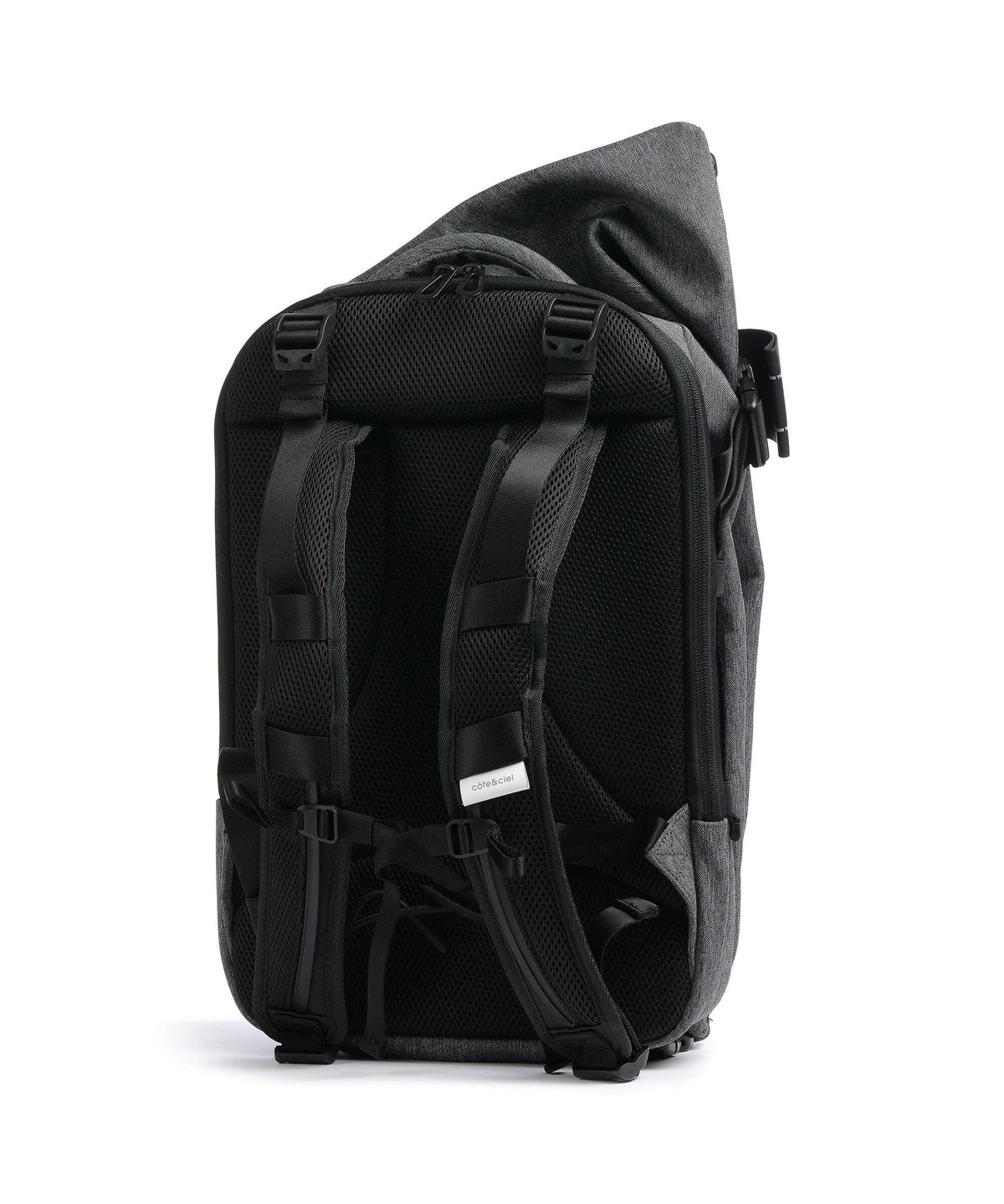 Côte&Ciel Isar Air Backpack black melange