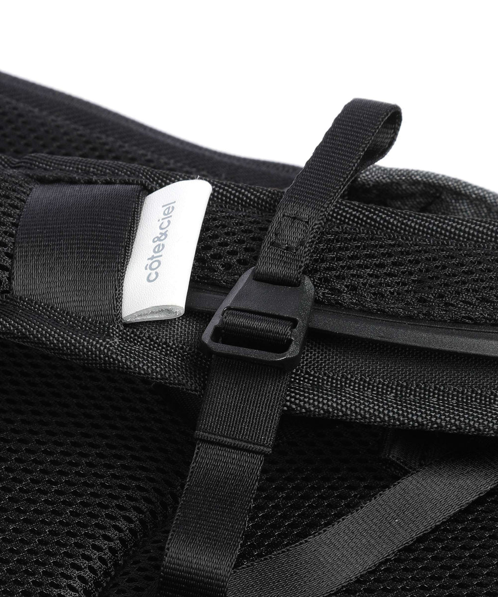Côte&Ciel Isar Air Backpack black melange