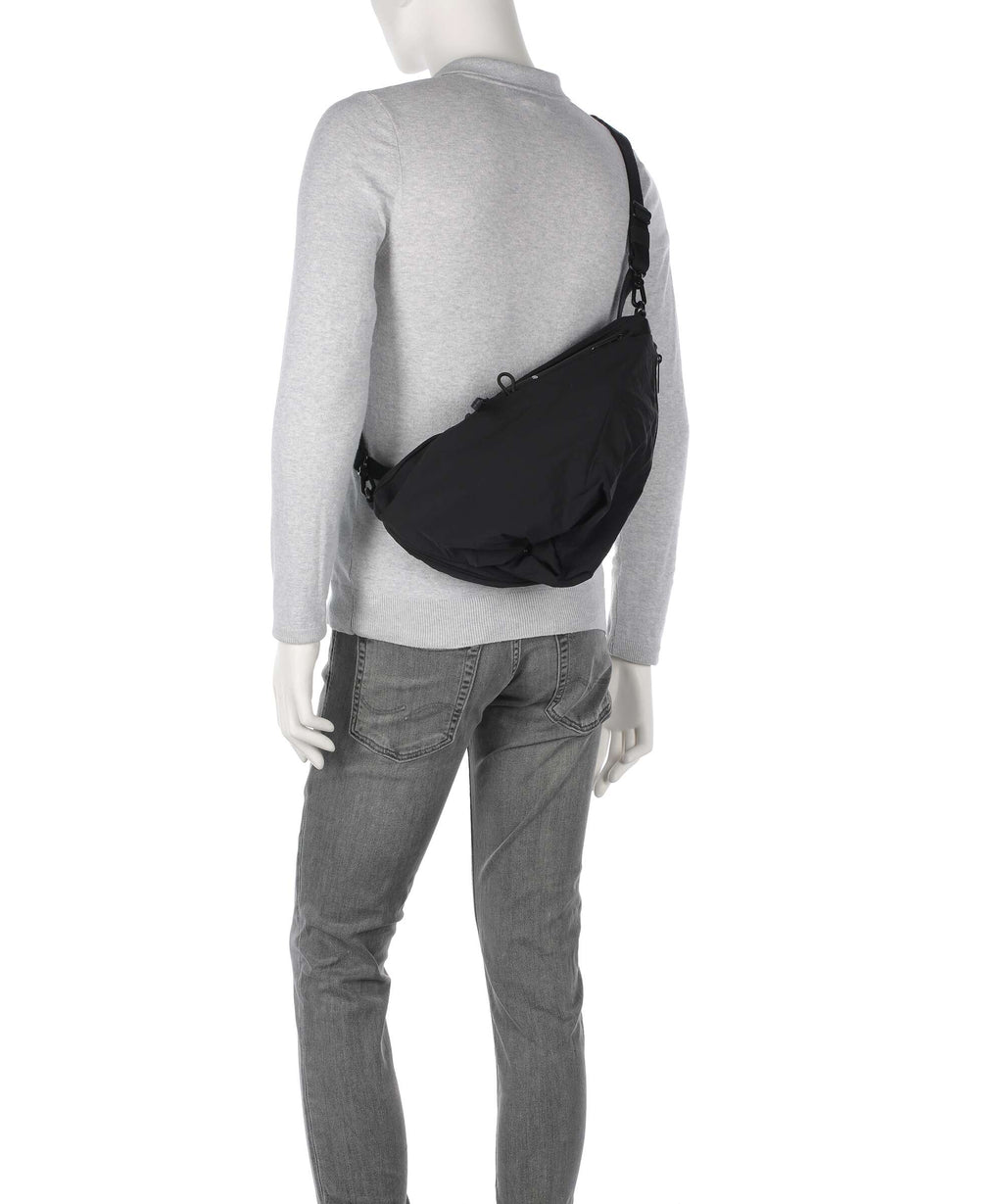 Côte&Ciel Orne Crossbody bag black/sage green