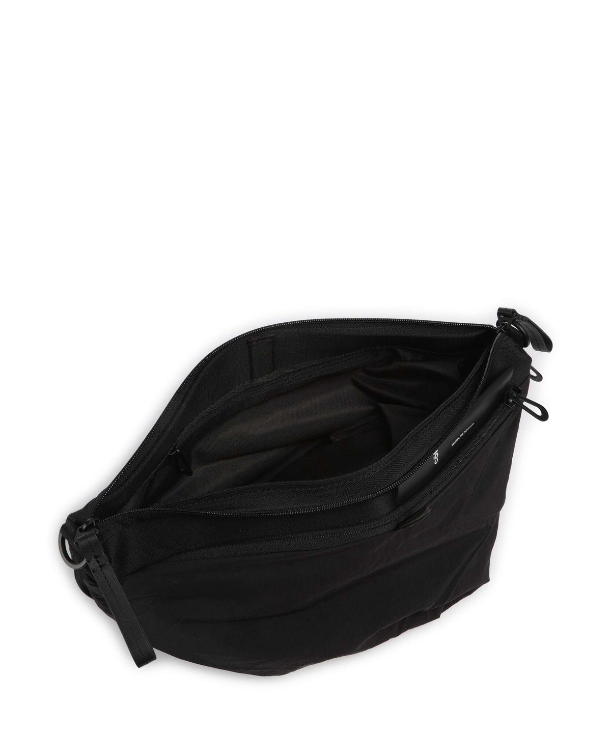 Côte&Ciel Orne Crossbody bag black/sage green