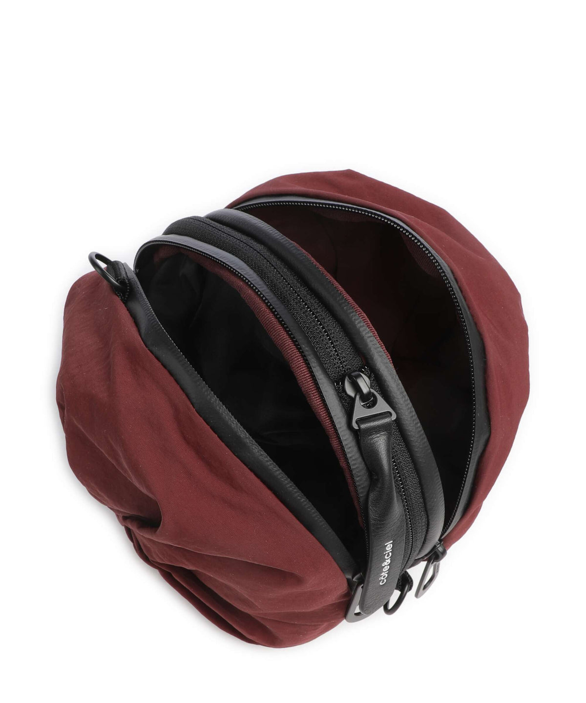 Côte&Ciel Vikos M Crossbody bag burgundy