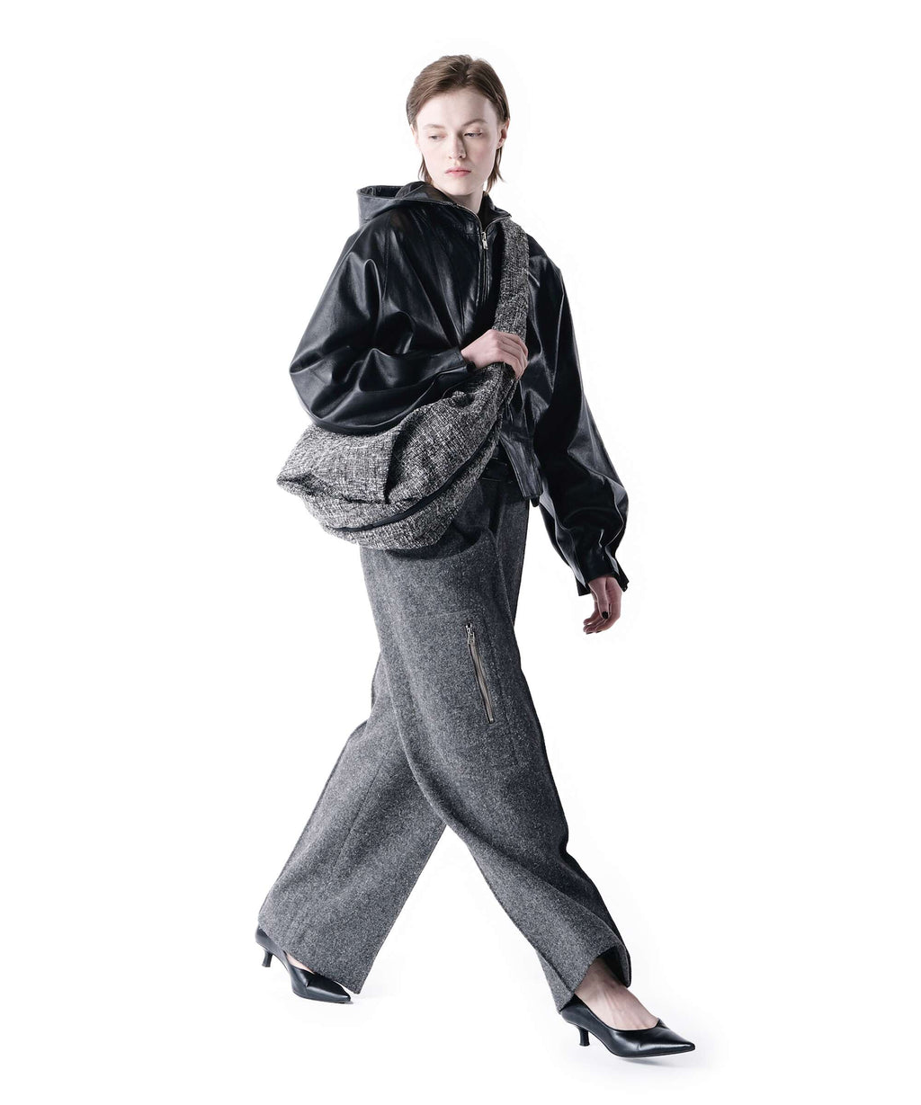 Côte&Ciel Hyco S Hobo bag black/cream