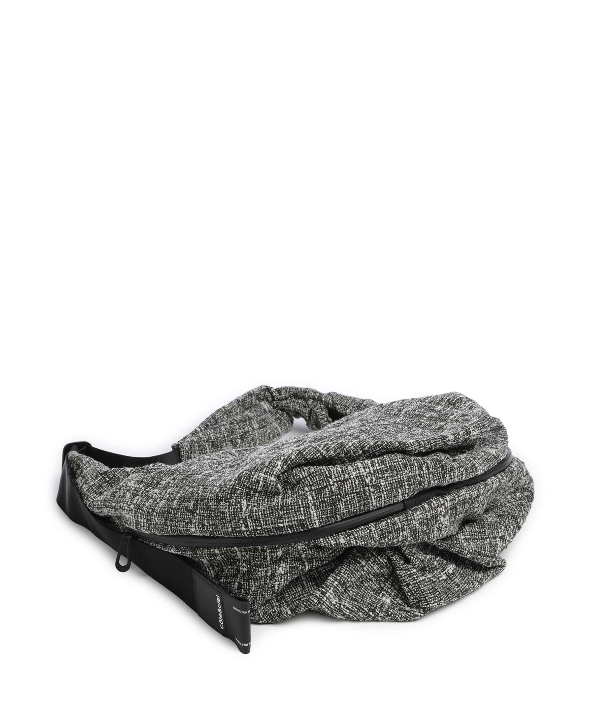 Côte&Ciel Hyco S Hobo bag black/cream