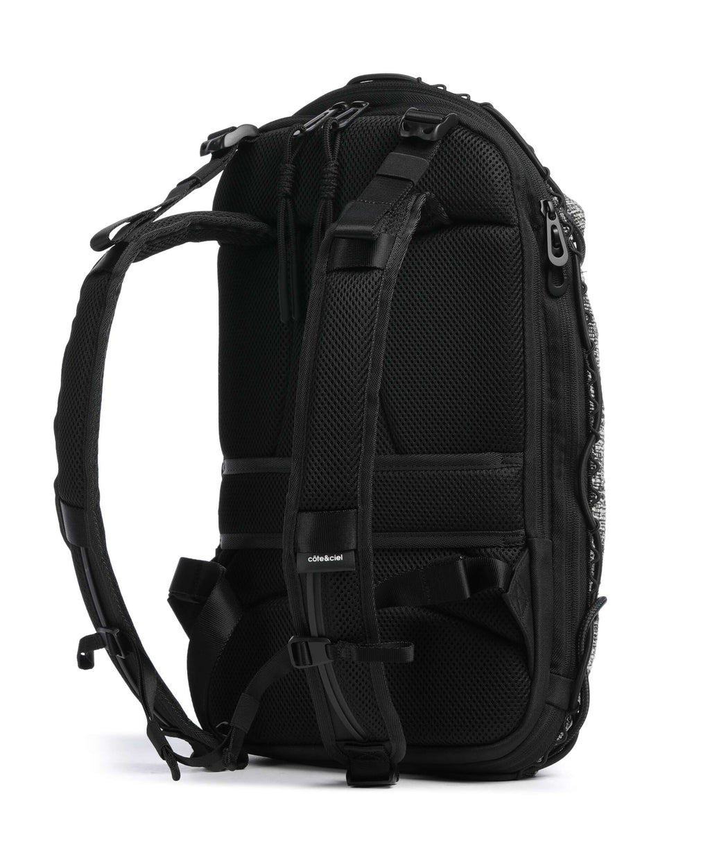 Côte&Ciel Ladon Backpack black/cream