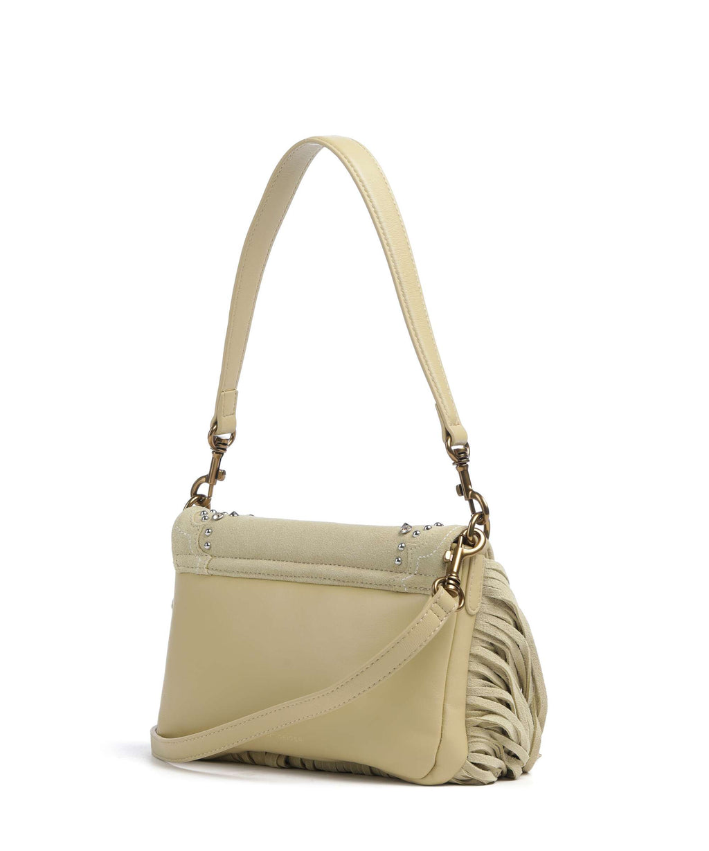 Kurt Geiger Oxford Fringe Small Shoulder bag beige