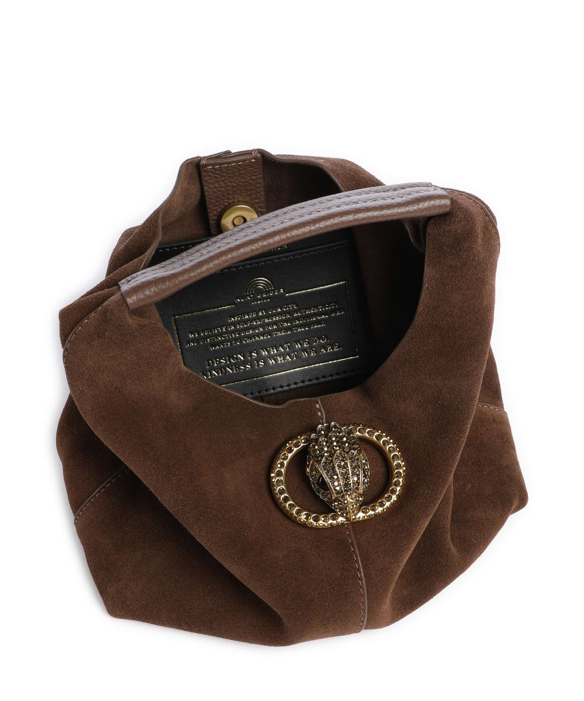Kurt Geiger Chelsea Small Hobo bag dark brown