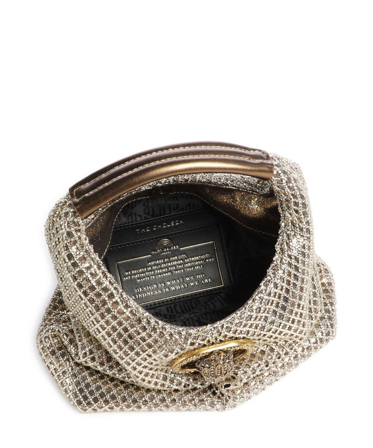 Kurt Geiger Chelsea Small Hobo bag gold