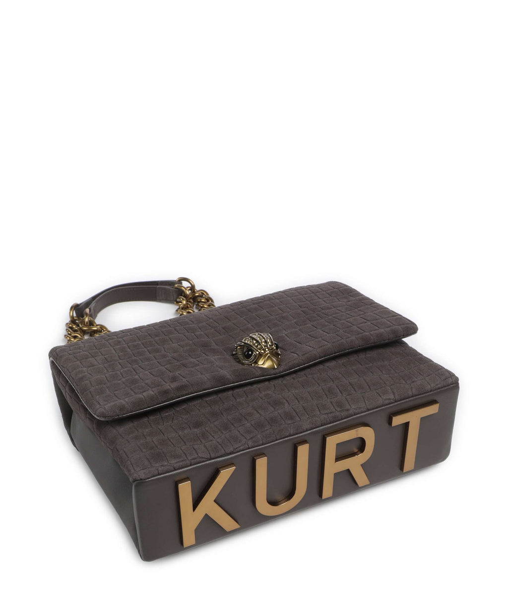 Kurt Geiger Kensington Large Shoulder bag dark brown