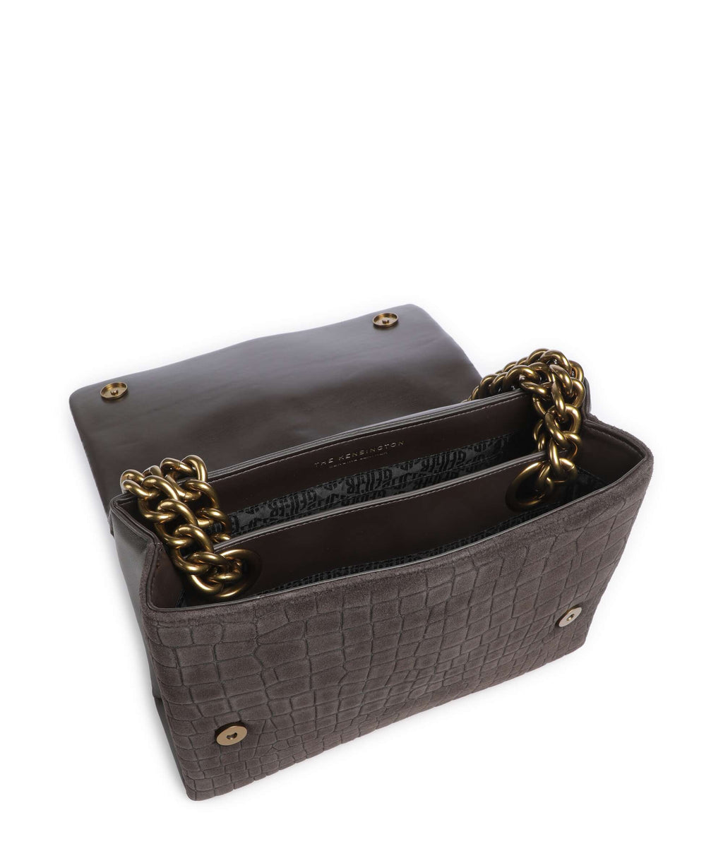 Kurt Geiger Kensington Large Shoulder bag dark brown